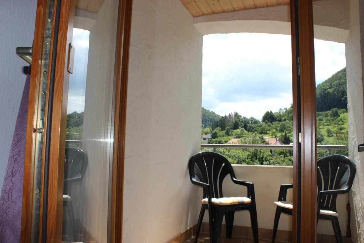 Hotel Garni Silberdistel Lauterstein Extérieur photo